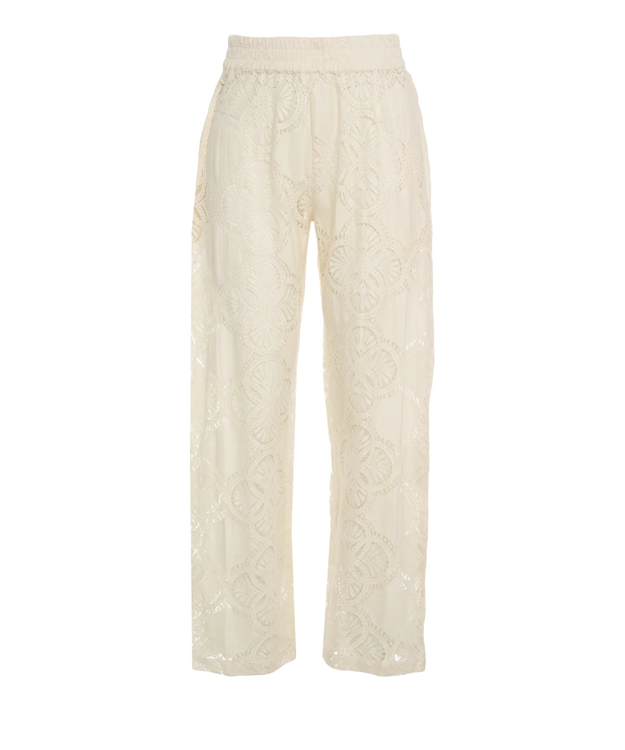 Pantaloni con ricami 'Dafne'
