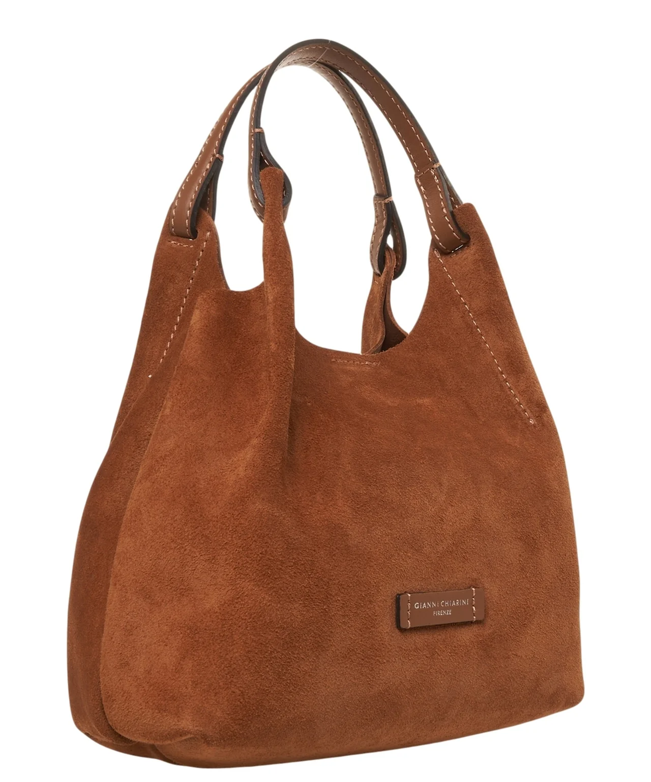 Borsa in pelle scamosciata 'Dua' - Image 3