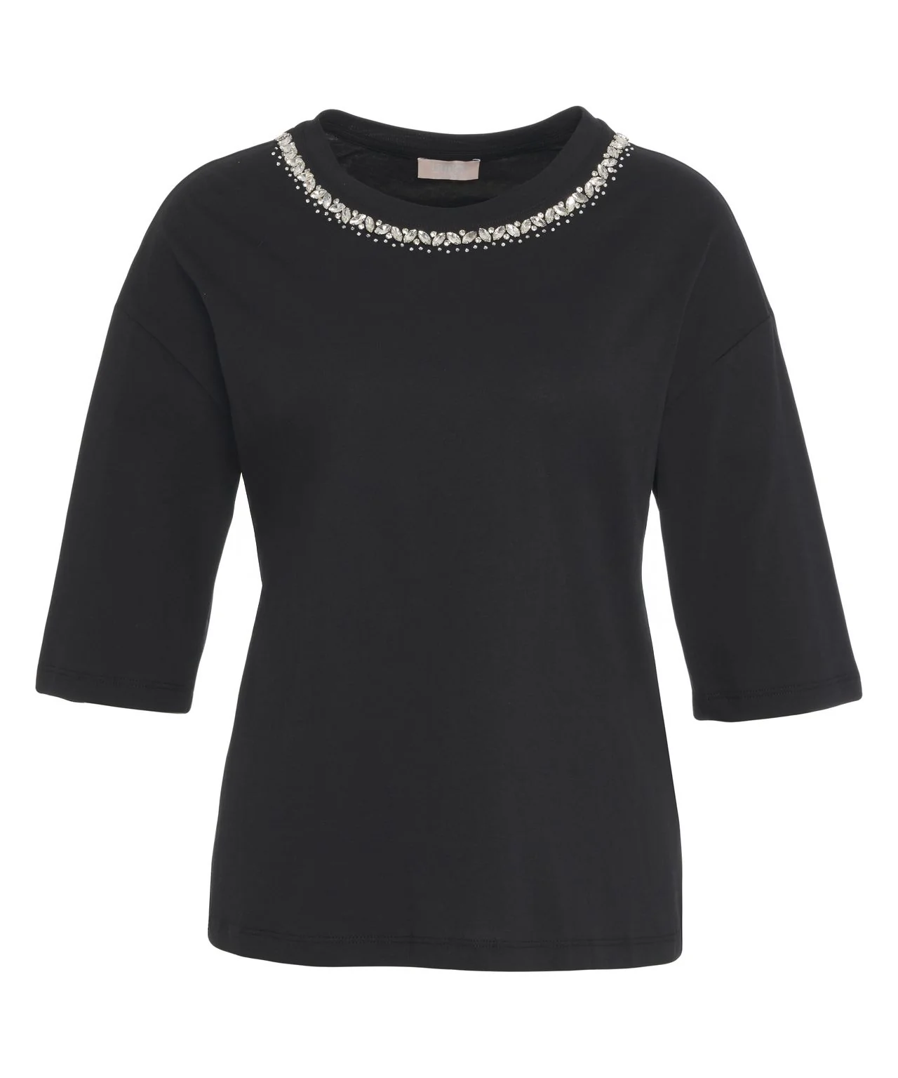 T-shirt con strass