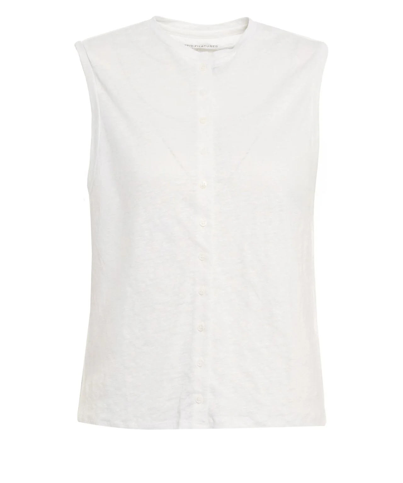 Top in misto lino