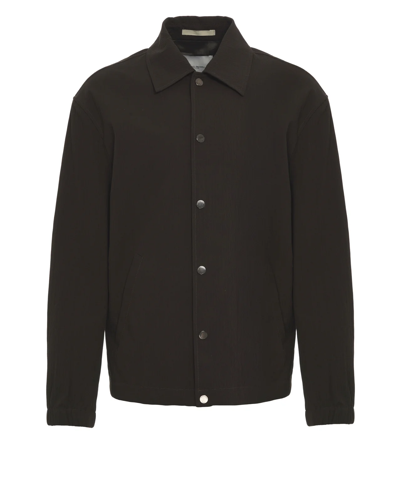 Overshirt in misto cotone